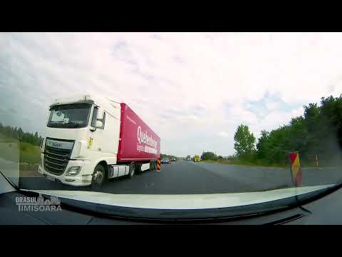 Lărgirea la 4 benzi a drumului din Timișoara spre A1