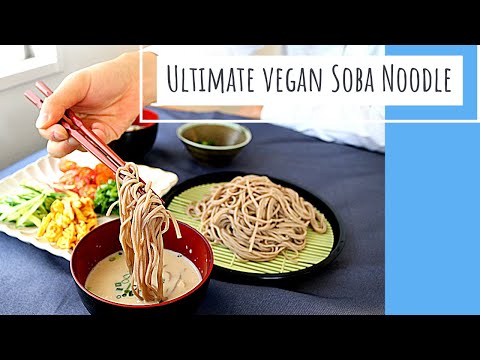 Cold Japanese Noodle Recipe ~Vegan~ How to make delish soba noodle in 15mins !