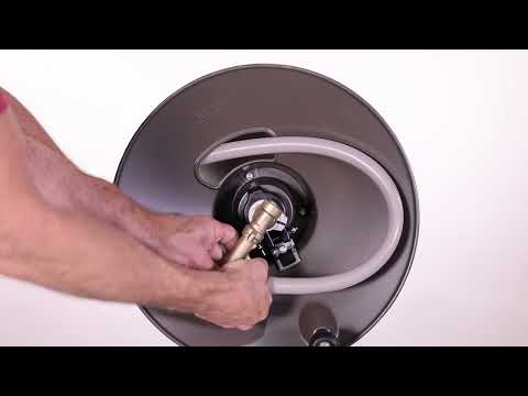 Attaching a garden hose to an ELEY hose reel