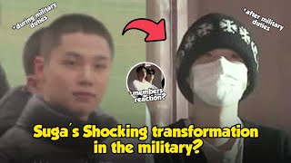 Download lagu Finally Done? Suga's transformation in the military, Get return time shortened because of this?? mp3