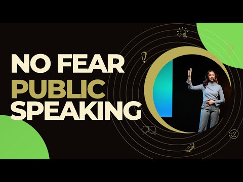 Fear of Public Speaking Everyone has a fear of public speaking- 4 tips to overcome the fear
