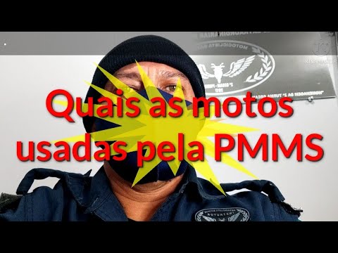 Quais as motos da PM? Concurso? Como entrar para a PMMS?
