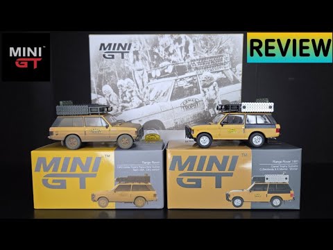 Feature Image thumbnail for the video blog Mini GT - Range Rover Camel Trophy 1981 Sumatra & 1982 Papua New Guinea - REVIEW by  booster_diecast