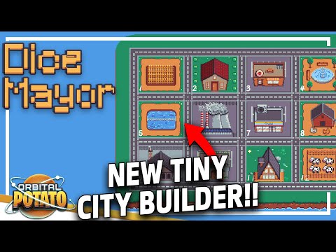 NEW RANDOM City Builder!! - Dice Mayor - Minimalist Roguelike City Builder