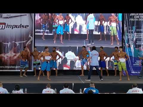 Premiacion Categoría Men's Physique Novel hasta 1.70 m - Cops Américan 2024