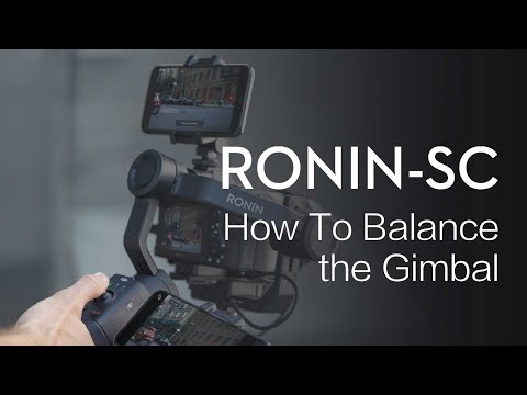 RONIN-SC | How To Perfectly Balance Your Gimbal With Few Steps