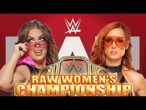 WWE 2K22 Universe Mode - RAW - Mandy Rose vs Becky Lynch - Raw Women's Championship Match!