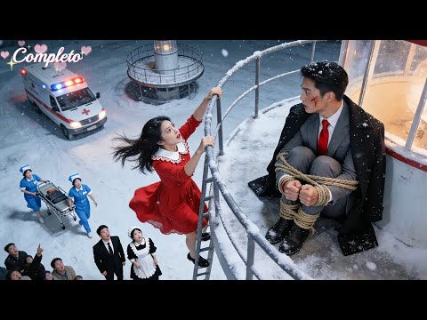 Ninguém Ousou Resgatar o CEO Preso na Alta Torre—Apenas Garota Pobre Subiu Corajosamente&O Salvou!