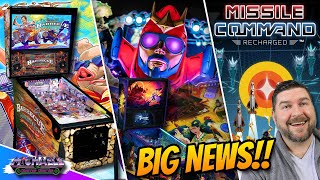 Atari Arcade Return American Pinball's Next Game Turner Pinball Update and Foo Fighters Accessories!