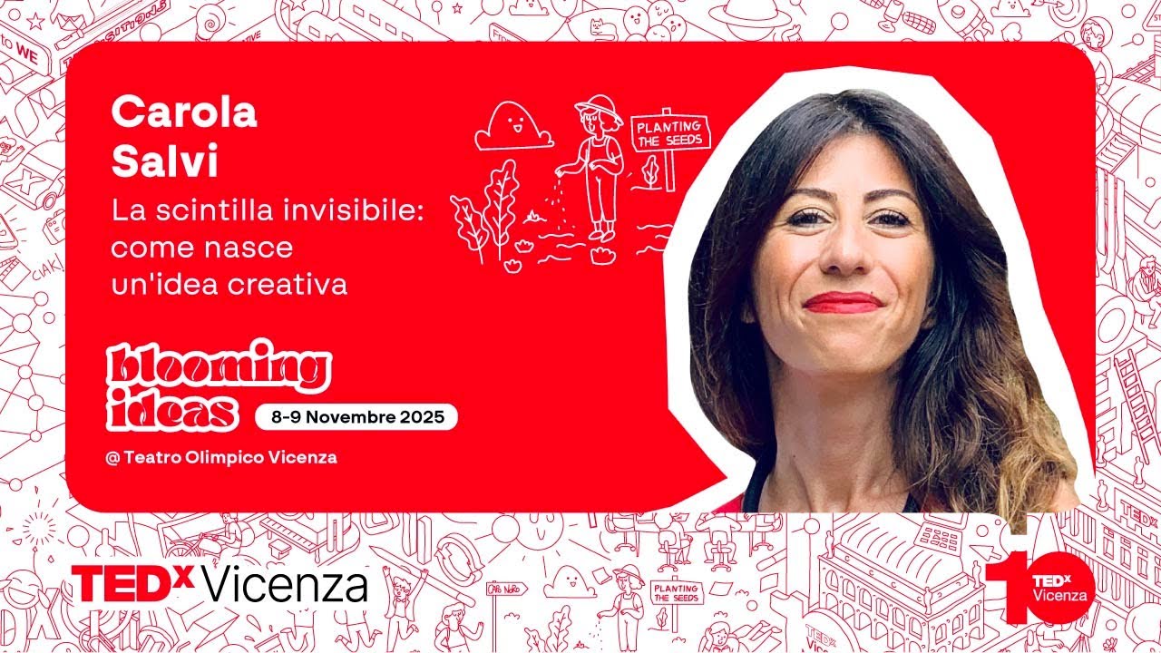 La scintilla invisibile: come nasce un'idea creativa | Carola Salvi | TEDxVicenza