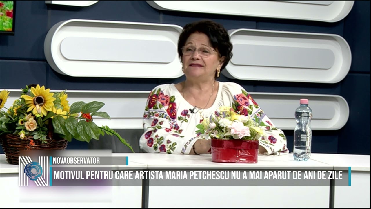 Motivul pentru care artista Maria Petchescu nu a mai aparut de ani de zile la o emisiune tv!