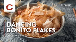 Dancing Bonito Flakes | Chef Lee Chizmar | Tips #shorts