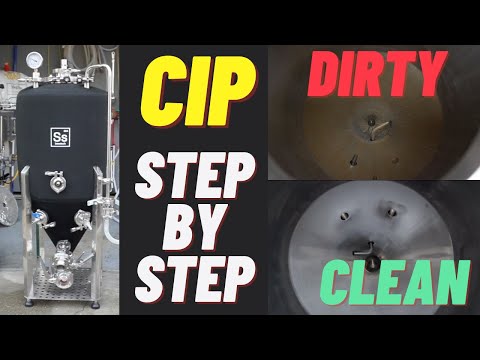 HOW TO: CIP Conical Fermenter (Step By Step)