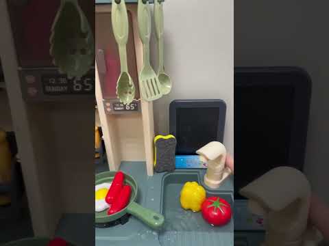 фото детская кухня с водой и паром, (свет, звук) 43 предмета, арт.889-183 0