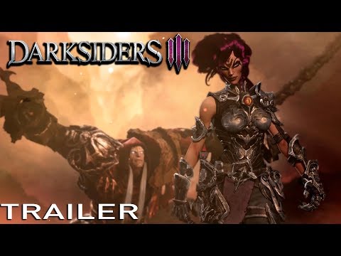 Darksiders III Trailer Official Reveal and Cinematic Trailer E3 -2017 [XBOX ONE X] Edition's