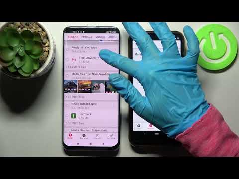 How to Transfer Files from Android to Cubot R19 – Send Anywhere App