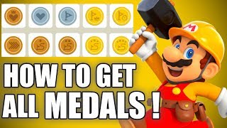 HOW TO GET ALL Medals in Super Mario Maker 2