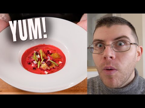 Making the PERFECT Gazpacho Recipe! Like a Pro Chef!