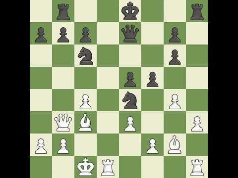 White Bluebaum, M., Black Promyshlyanskiy, V.,Nimzo-Indian Defense: Classical, Zrich Variation, Ev