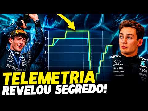 🚨TELEMETRIA REVELA GENIALIDADE DE ANTONELLI E DIFERENÇA PARA RUSSELL QUE RENDEU VITÓRIA | FÓRMULA 1