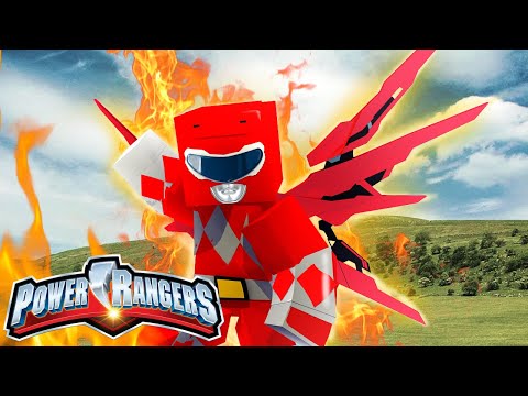 Minecraft: POWER RANGERS 🌌 - A FORMA SUPER RANGER ! POWER RANGER VERMELHO SALVOU SEUS AMIGOS ! #4