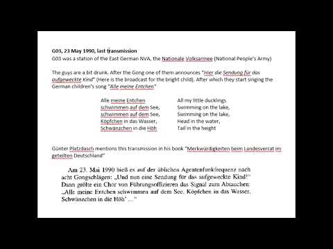 [G03] Last Transmission/Song "Alle meine Entchen" (1990-05-23 ??:?? UTC)