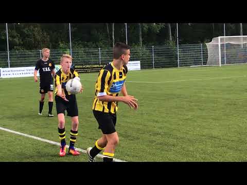 Bekerwedstrijd Koedijk JO15-1 tegen HSV JO15-1 02-09-2017 uitslag: 1-2