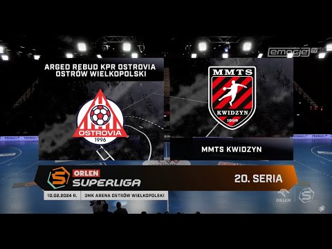 20. Seria Arged Rebud KPR Ostrovia Ostrów Wielkopolski - MMTS Kwidzyn SKRÓT