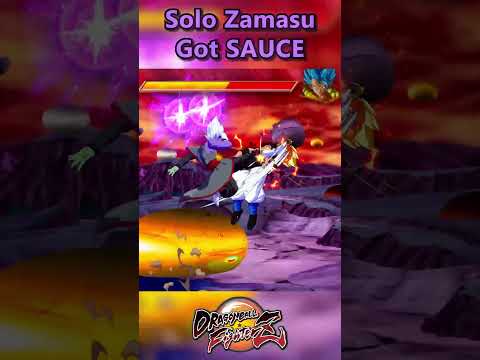 My FAVOURITE Solo Zamasu Combos in DBFZ