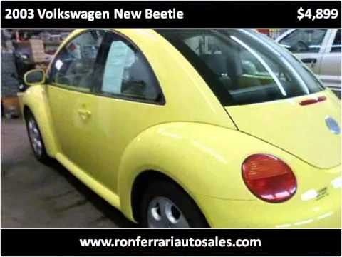 2003 Volkswagen New Beetle Used Cars Brunswick OH