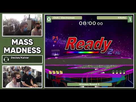 Mass Madness 36 SSBM - OUG | Electroman (Fox) vs. Kikoho (Marth) - Melee WR3