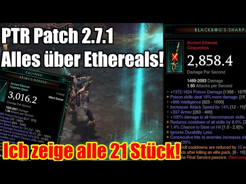 PTR Patch 2.7.1 Alles über Ethereals! | Ich zeige alle 21 Stück!