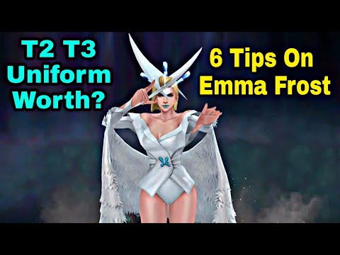 6 Suggestions On Emma Frost T2 T3 New Uniform And Emma Frost Worth For F2p? - Marvel Future Fight