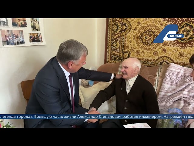 Ангарчанин, ветеран Великой Отечественной войны Александр Степанович Живов отметил столетний юбилей