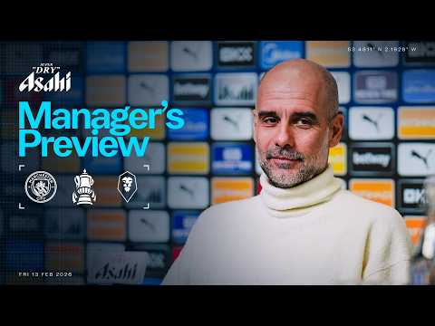 MANAGERS PREVIEW: Pep delivers update on Haaland and Stones | Man City v Salford | FA Cup