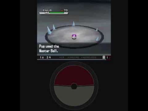 Pokemon White 2 English Walkthrough Part 87: Catching Kyurem/White Kyurem Fusion
