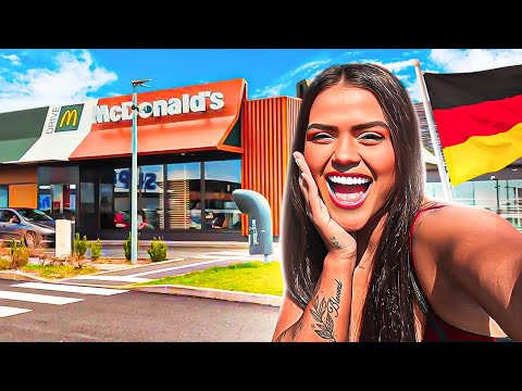 WE TRIED THE MCDONALD'S IN GERMANY!!!