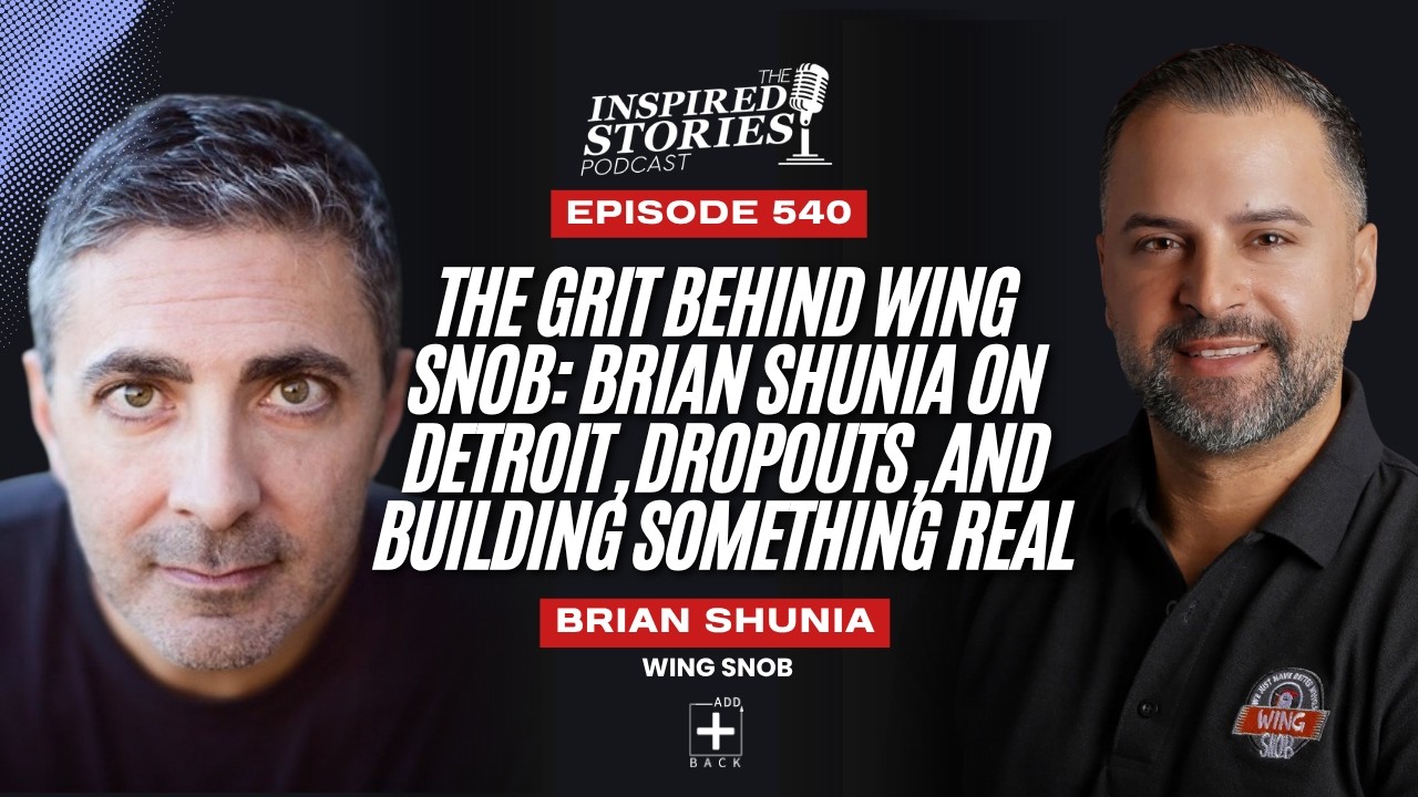 The Grit Behind Wing Snob: Brian Shunia on Detroit, Dropouts, and Building Something Real