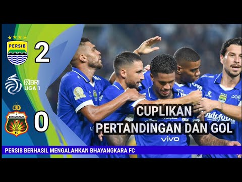 PERSIB VS BHAYANGKARA FC GOAL HIGHLIGHTS #persib #briliga1 #indonesiannationalteam