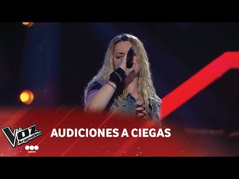 S. Zanollo - "Welcome to the jungle" - Guns N' Roses - Blind Audition - The Voice Argentina 2018