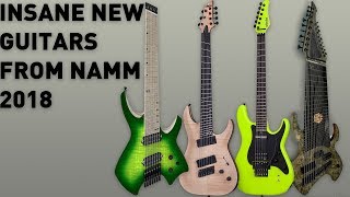 Video thumbnail for NAMM 2018 - Jared Dines' Insane 18 String Ormsby Guitar & More New Guitar Products by Andrew Baena