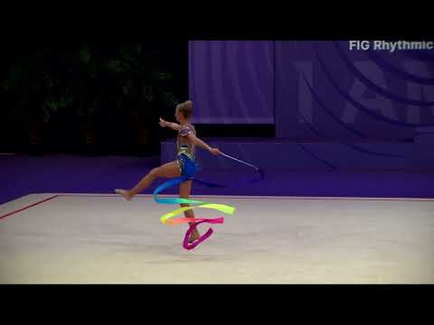 JAKOVLEVA Sofia (EST) - 2023 Rhythmic Junior Worlds Qualifications RI Individual