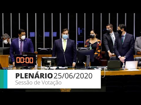 Plenário aprova texto-base da MP de ajuda a empresas na pandemia - 25/06/2020 - 11:47