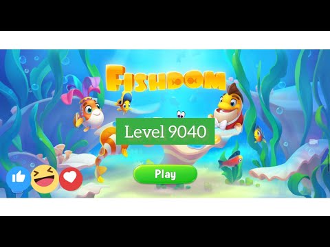 Fishdom game video level 9040 #youtube #fishdom #gamevideo #funwithaar