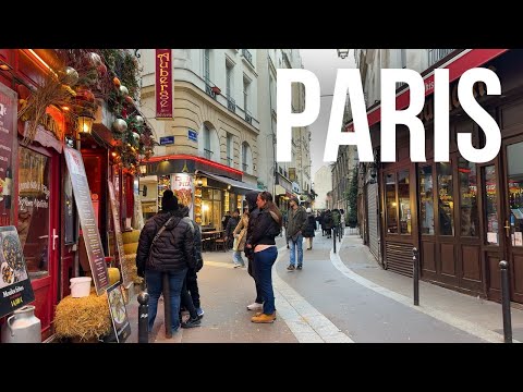 Paris LIVE 🇫🇷 | Walking Tour · Winter Streets & City Life