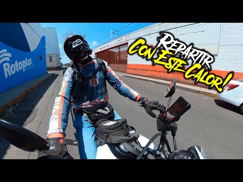 TIPS PARA REPARTIR EN EL CALOR SIN M☠️RIR EN EL INTENTO🥵🛵