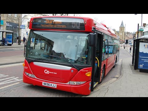 THRASH: Go North East 5257 (NK56KJJ) Scania CN230UB/Scania Omnicity