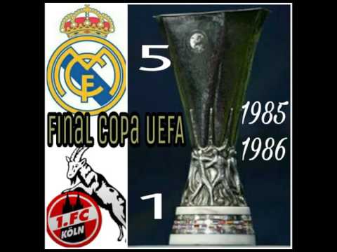 Final copa UEFA 1985-1986