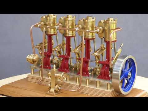 Dampfmaschine Modell # Vierzylinder# Leni