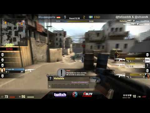 Maikelele ace vs Mousesports - Mousesports vs. ESG - Starladder CSO